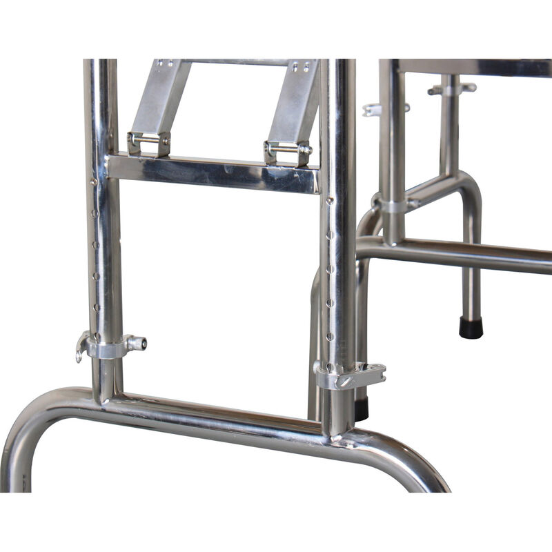Aeolus, Height Adjustable Folding Table-48"Lx24"Wx32"-37"H image number null